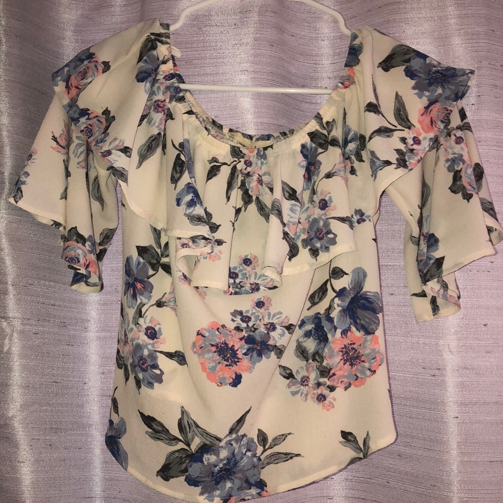 Off the shoulder blouse